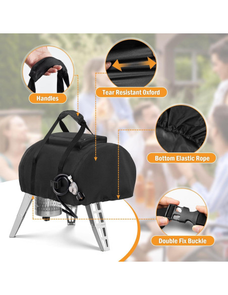 Funda para Horno de Pizza Gozney Roccbox 500D Impermeable