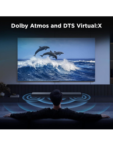 Barra de Sonido TCL S45H 2.0 Canales con Dolby Atmos y Bluetooth