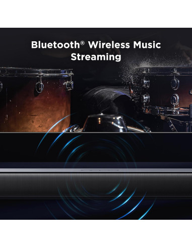Barra de Sonido TCL S45H 2.0 Canales con Dolby Atmos y Bluetooth