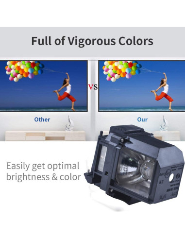 Lámpara de proyector SW-LAMP ELPLP96 V13H010L96 270g