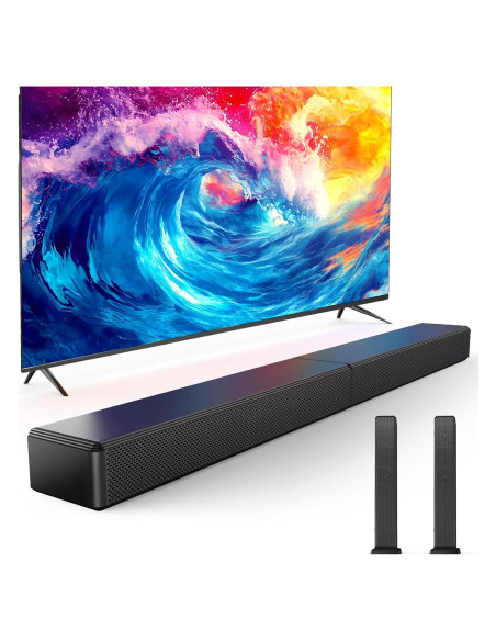 Barra de sonido 2.2ch Miroir SL3301 100W Bluetooth 5.3