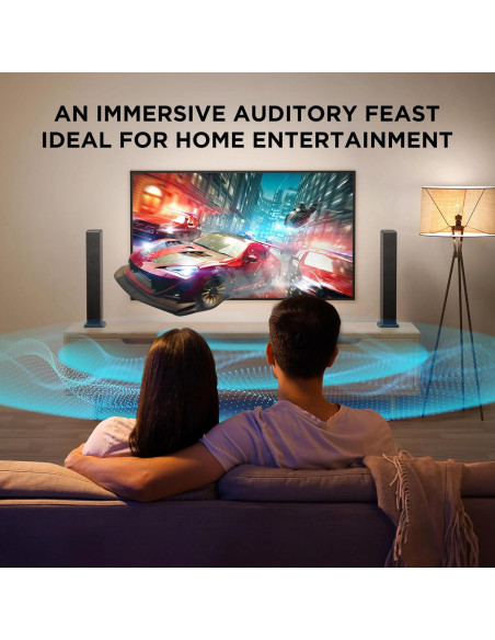 Barra de sonido 2.2ch Miroir SL3301 100W Bluetooth 5.3