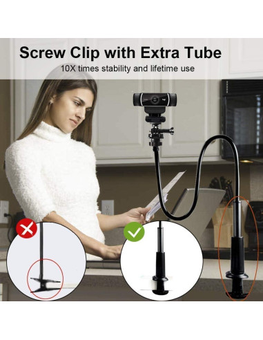 Paquete de 2 Cubiertas de Privacidad para Webcam JCWINY