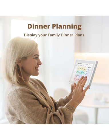 Calendario Digital Dragon Touch 10.1" Pantalla Táctil Inteligente