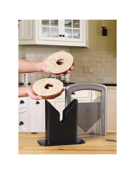 Cortador de Bagel Fonteme de Acero Inoxidable 23.5 cm