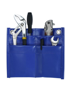 Bolsa de Herramientas KUNN 4 Bolsillos para Bomberos Azul