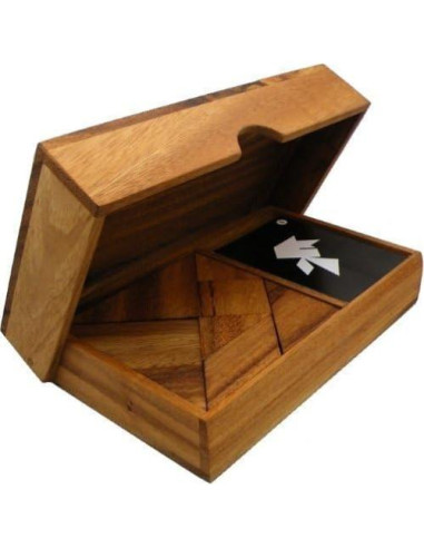 Juego de Rompecabezas Tangram de Madera Winshare - 14 Piezas