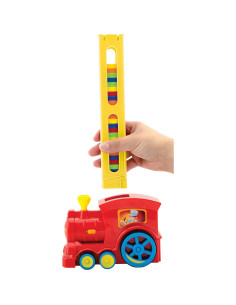 Tren de Dominó Motorizado Schylling DTR con 80 Piezas 2