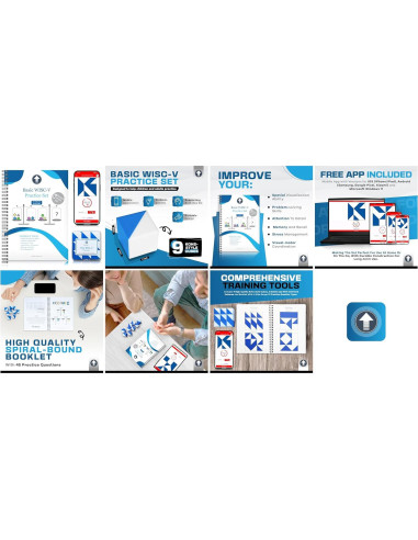 Conjunto de Práctica WISC-V Prfc.NL - 45 Actividades y 9 Cubos