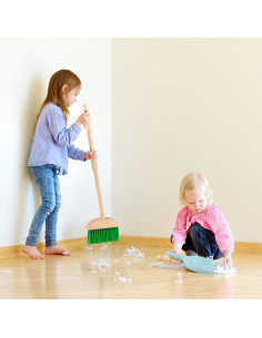 Set de Juguetes de Limpieza de Madera FOPNETS 7 Piezas 2