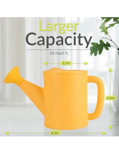 Regadera Pequeña NIOIPXA Amarilla 700ml para Niños 2