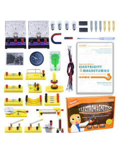 Kit de Experimentos de Electricidad y Magnetismo Teenii - Ciencia STEM 8-16 Años