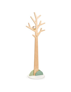 Perchero de Madera Tender Leaf Toys para Niños - Natural
