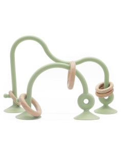 Juguetes Montessori Silicona con Ventosas para Bebés 0-6 Meses