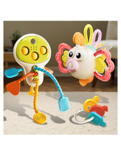 Juguete Sensorial para Bebés iPlay, iLearn - 3 Piezas 0M+