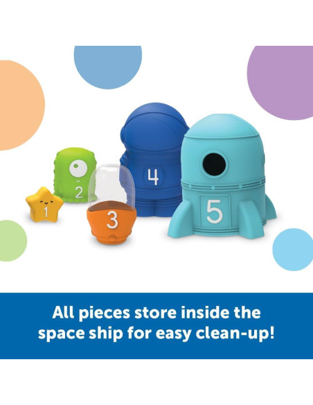Sorpresa Espacial Anidada Learning Resources 9 Piezas 18 Meses+