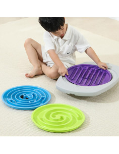 Tablero de Equilibrio Laberinto Fowuyeep para Niños 53x39cm 2