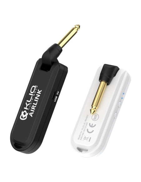 Sistema Inalámbrico de Guitarra KLIQ Airlink 5.8 GHz Recargable