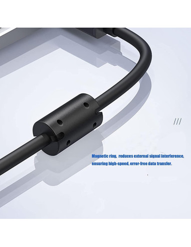 Cable USB 2.0 Alitutumao 5M A a B para Impresoras y MIDI