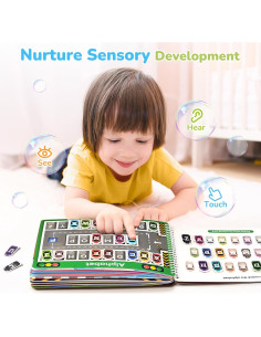 Libro Ocupado JoyCat para Niños 3-5 Años, Actividades Educativas 2