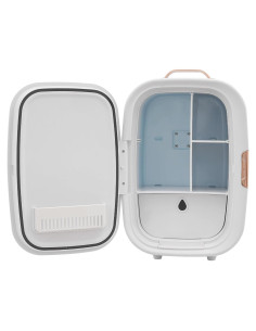 Mini Nevera Cosmética LIAUHO 12L Enfriador y Calentador Blanco
