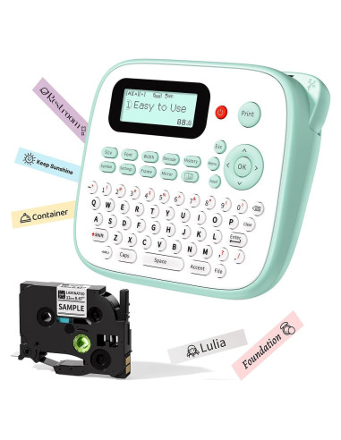 Etiquetadora EazeID D210S Verde Portátil 12mm Impermeable