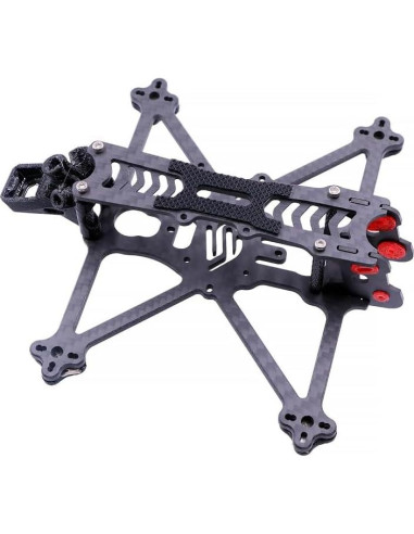 Marco Cuadricóptero Usmile Fi-135-O4 Carbono 135mm para DJI O4