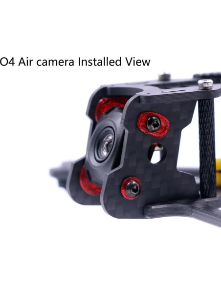 Marco Cuadricóptero Usmile Fi-135-O4 Carbono 135mm para DJI O4