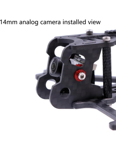 Marco Cuadricóptero Usmile Fi-135-O4 Carbono 135mm para DJI O4