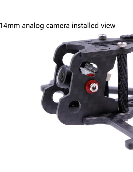 Marco Cuadricóptero Usmile Fi-135-O4 Carbono 135mm para DJI O4