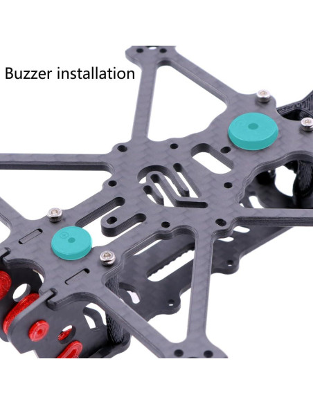 Marco Cuadricóptero Usmile Fi-135-O4 Carbono 135mm para DJI O4