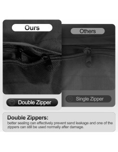 Bolsa de Arena EMART Alta Resistencia 4 Paquetes Amarillo 2