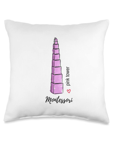 Almohada de Lanzamiento 40x40 cm Belleza de Montessori