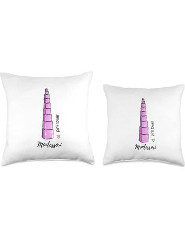 Almohada de Lanzamiento 40x40 cm Belleza de Montessori