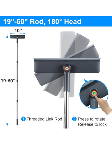 Limpiaparabrisas de Ventana Purexa 3 en 1 - 152.4 cm