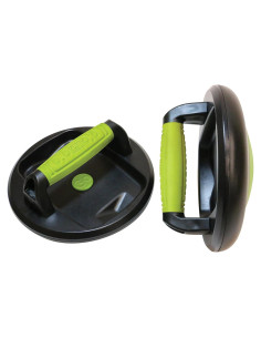 Pods de Flexión Portátiles GoFit GF-RPP - Plástico Negro Grande
