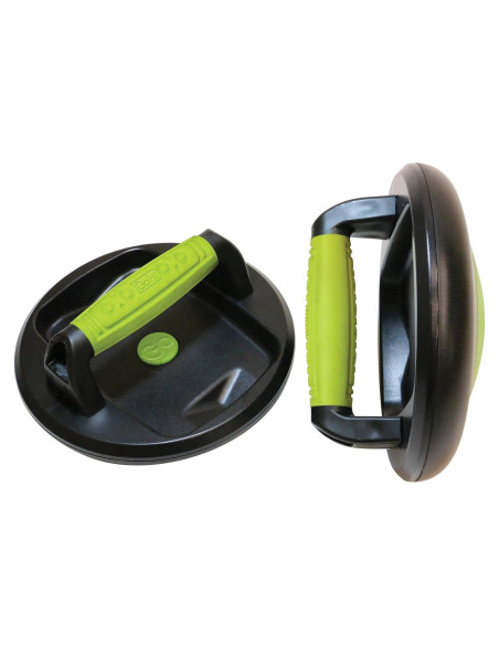 Pods de Flexión Portátiles GoFit GF-RPP - Plástico Negro Grande