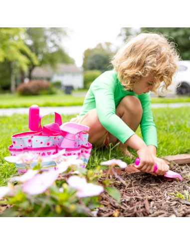 Juego de Jardinería Infantil Melissa & Doug con Tote y Herramientas