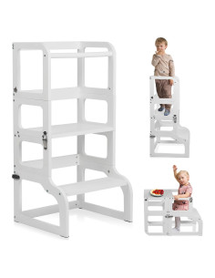 Taburete Plegable para Niños EP EXERCISE N PLAY Blanco 43.94cm