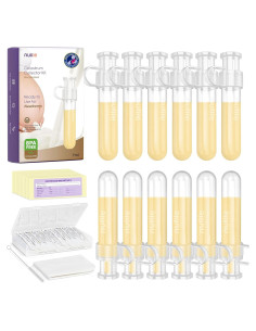 Kit Recolector de Calostro Nuliie 12 Piezas 7ml Silicona BPA Free