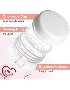 Botellas de Almacenamiento de Leche Materna Nenesupply 4x280ml 2