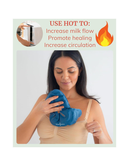 Compresas Térmicas para Senos Instarelief - Alivio Calor y Frío Compresas Térmicas para Senos Instarelief - Alivio Calor y Frío