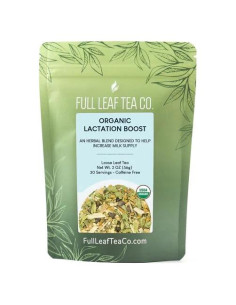 Té Orgánico Aumento de Lactancia 85g - Full Leaf Tea Co.