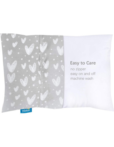 Funda de Almohada Biloban 100% Algodón Orgánico 14x19 cm - 2 Piezas