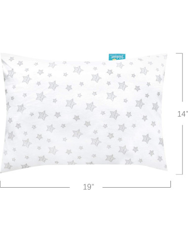 Funda de Almohada Biloban 100% Algodón Orgánico 14x19 cm - 2 Piezas