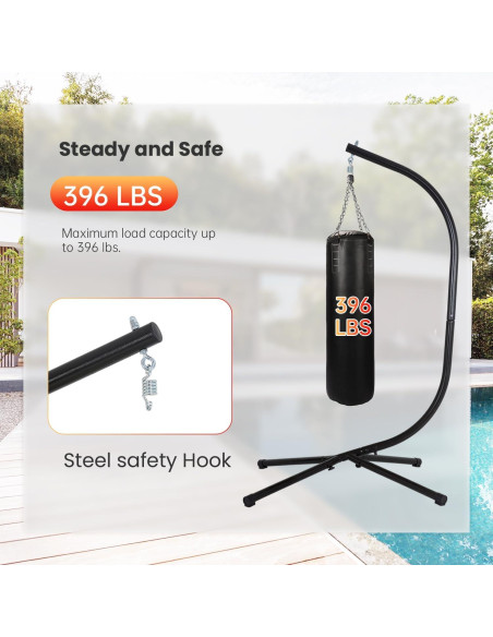 Soporte para Silla Hamaca FDW - Acero Resistente 181 kg