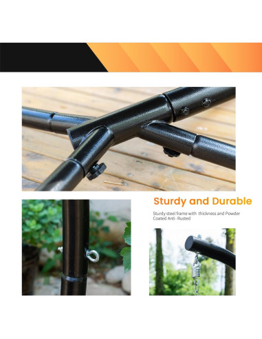 Soporte para Silla Hamaca FDW - Acero Resistente 181 kg