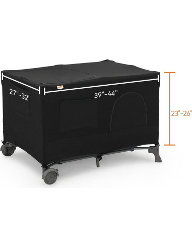 Cubierta Opaca Pamo Babe para Pack and Play - Tela Transpirable