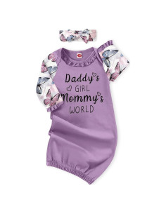 Conjunto de Pijamas para Bebé Niña AMAWMW 0-6 Meses Rayas