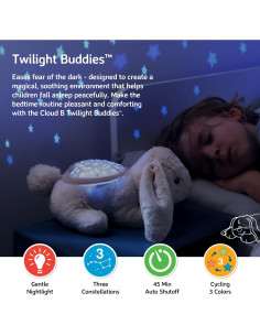 Proyector de Estrellas Cloud b Conejo | Luz Nocturna Multicolor 2